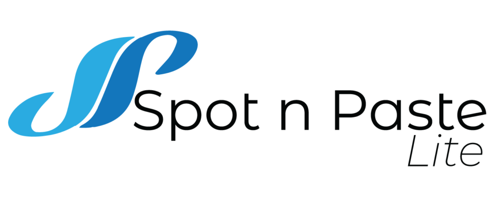 Spot N Paste Lite Logo