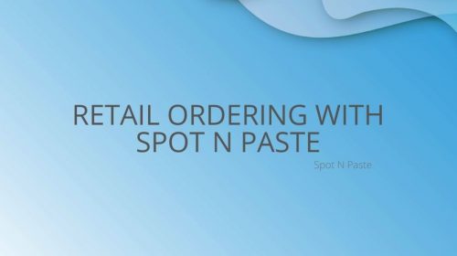 Supplier-Pasting